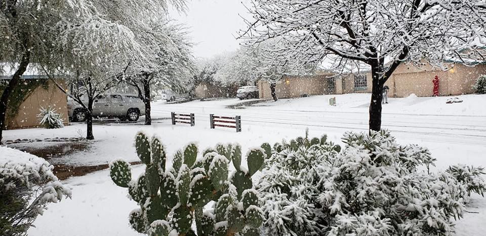 Snow in Rita Ranch